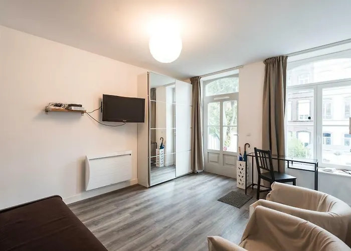 Apartment Republique Parking Prive Gratuit Lille